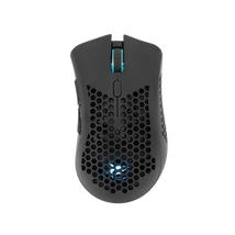WHITE SHARK LIONEL-B, WGM-5012B vezeték nélküli gamer egér, fekete, 10000 dpi