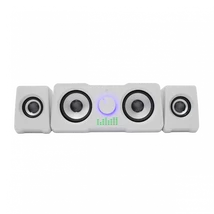 WHITE SHARK MOOD Hangszóró, 2.2, 16W, LED, fehér