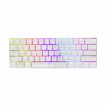 WHITE SHARK SHINOBI mechanikus (blue switch) gamer billentyűzet, fehér (magyar)