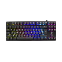 WHITE SHARK SPARTAN mechanikus (blue swtich) fém gamer billentyűzet (angol)