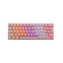 WHITE SHARK W029928 WAKIZASHI-P/BL-US pink mechanikus gamer billentyűzet, kék kapcs. (angol)