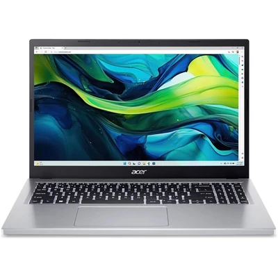ACER Aspire AG15-31P-37SC, 15.6" FHD, Intel Core 3 N305, 8GB, 512GB SSD, UMA, Win11 Home, ezüst
