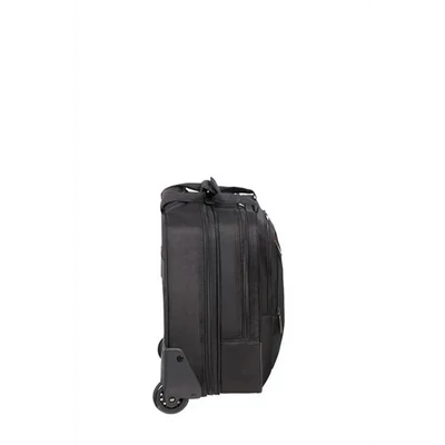 AMERICAN TOURISTER Gurulós Notebook táska 88533-1070, Rolling Tote 15.6" (Fekete/Narancssárga) -AT WORK