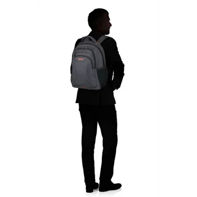 AMERICAN TOURISTER 88529-1419, Laptop hátizsák 15.6" (Szürke/Narancssárga) -AT WORK