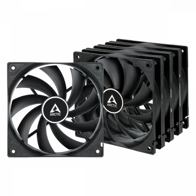 ARCTIC COOLING Rendszerhűtő Ventilátor F12, 12cm (5-PACK)