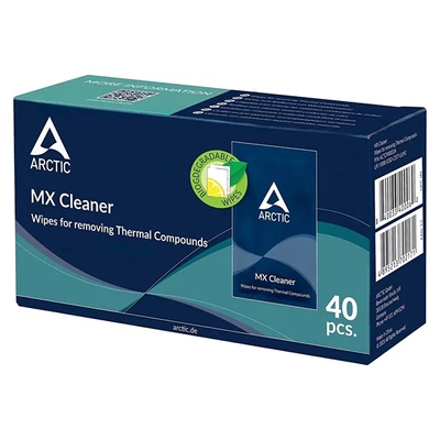 ARCTIC COOLING MX Tisztítókendő Hűtőpasztához (40-PACK)
