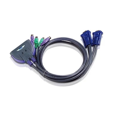 ATEN KVM Switch Easy KVM switch - 2PC PS/2 +kábelkészlet