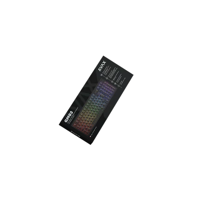 AVAX Vezetékes/Vezeték Nélküli Billentyűzet GM03 USB, Fekete, Mechanikus, Red Switch, HUN