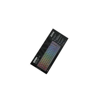 AVAX Vezetékes Billentyűzet GM01 USB, Fekete, Mechanikus, Red Switch, HUN