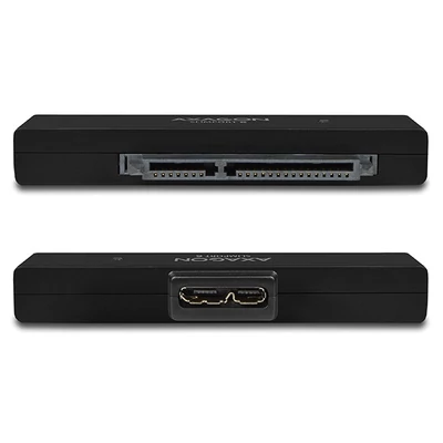 AXAGON ADSA-1S6 külső ház 2,5", SATA, USB 3.0, fekete