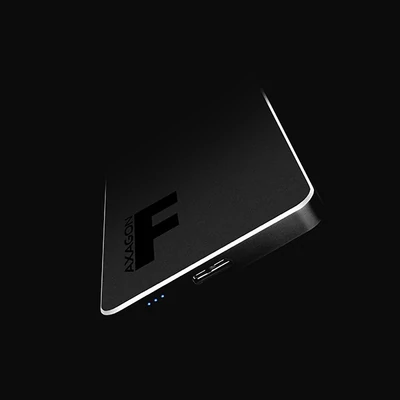 AXAGON EE25-F6B Külső merevlemez ház, USB 3.0, 2.5" SATA HDD/SSD, Fekete