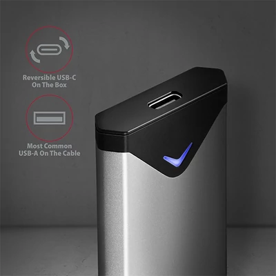 AXAGON EEM2-U3C USB-C 3.1 SATA M. 2 SSD külső ház