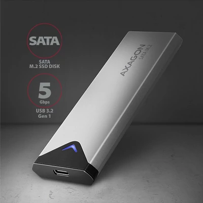 AXAGON EEM2-U3C USB-C 3.1 SATA M. 2 SSD külső ház