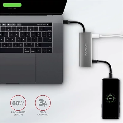 AXAGON HMC-5G2 SuperSpeed USB-C 10 Gbps HUB