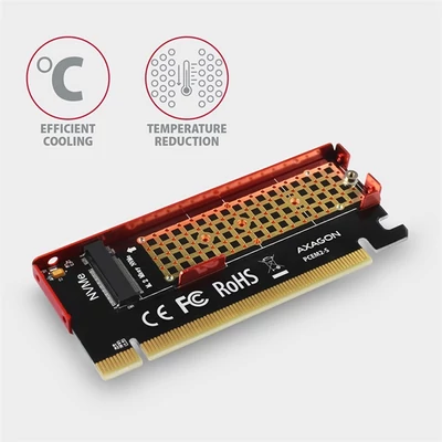 AXAGON PCEM2-S PCIE NVME M.2 Adapter