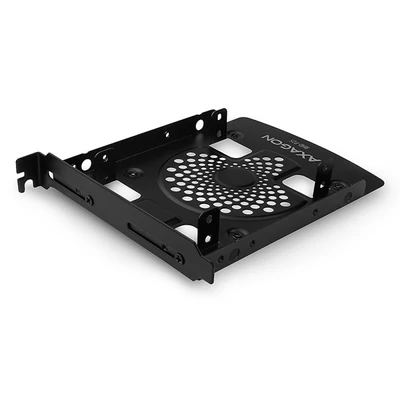 AXAGON RHD-P25 3,5"vagy PCI slotba 2x2,5" SSD/HDD beépítő keret, fekete