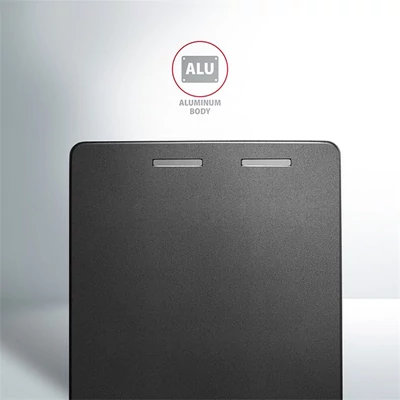 AXAGON RSS-M2B M. 2 SSD ház, fekete