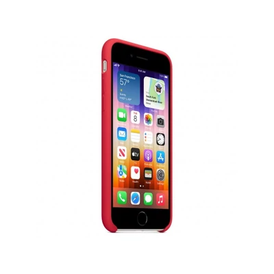 Apple iPhone SE3 Silicone Case - (PRODUCT)RED