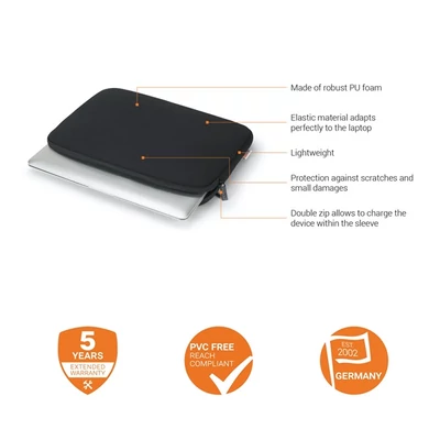 DICOTA BASE XX D31784 Notebook tok 13-13.3” BLACK