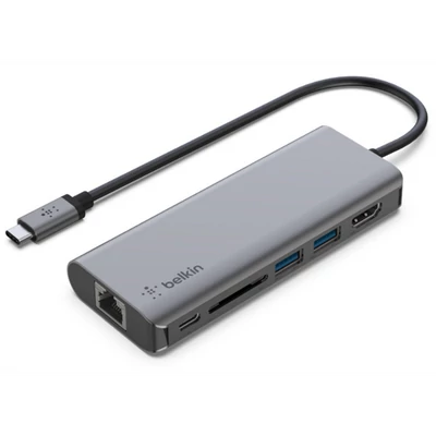 BELKIN USB-C 6-IN-1 MULTIPORT ADAPTER, HUB