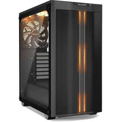 BE QUIET! Ház Midi ATX Pure Base 500DX Tápegység nélkül, Fehér Üvegfalú