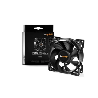 BE QUIET! Rendszerhűtő ventilátor Pure Wings 2 Silent, 8cm