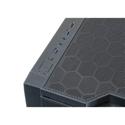 CHIEFTEC Ház Gaming Cube mATX, Tápegység nélkül, Fekete