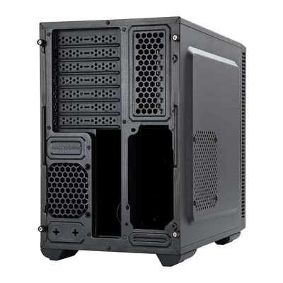 CHIEFTEC Ház Compact Cube, ATX, Tápegység nélkül, Fekete