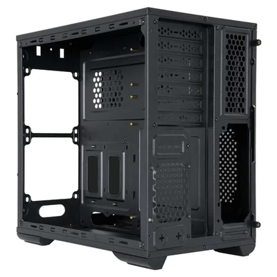 CHIEFTEC Ház Compact Cube, ATX, Tápegység nélkül, Fekete