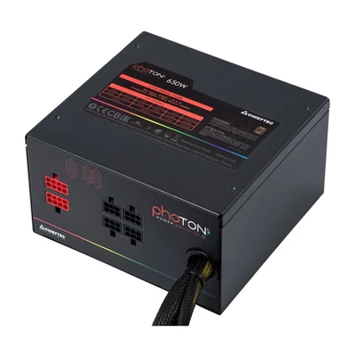 CHIEFTEC Tápegység Photon 650W 80+ Bronze moduláris RGB BOX