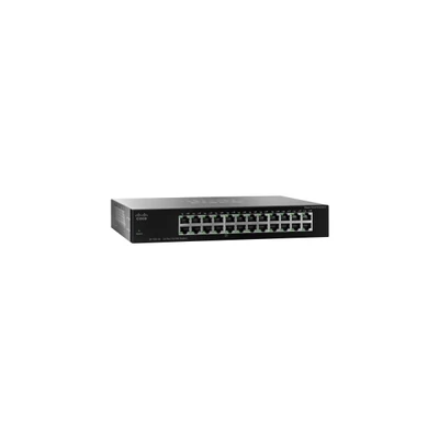CISCO Switch 24x100Mbps, Asztali, Nem Menedzselhető - SF110-24-EU