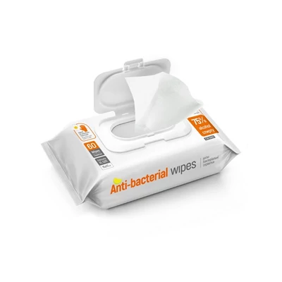 COLORWAY Tisztítószer CW-3960, alkoholos fertőtlenítő törlőkendő (Alcohol wipes CW for disinfection (15x17cm) 60pcs)