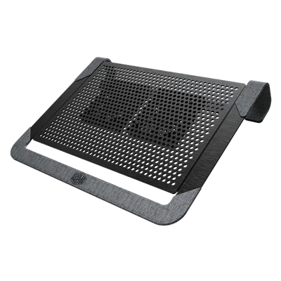 COOLER MASTER Notebook Állvány/Hűtőpad NOTEPAL U2 PLUS V2, 2 Ventillátor, Fekete (max 17")