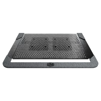 COOLER MASTER Notebook Állvány/Hűtőpad NOTEPAL U2 PLUS V2, 2 Ventillátor, Fekete (max 17")