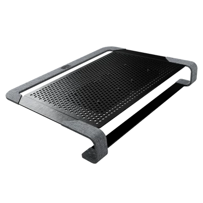 COOLER MASTER Notebook Állvány/Hűtőpad NOTEPAL U2 PLUS V2, 2 Ventillátor, Fekete (max 17")