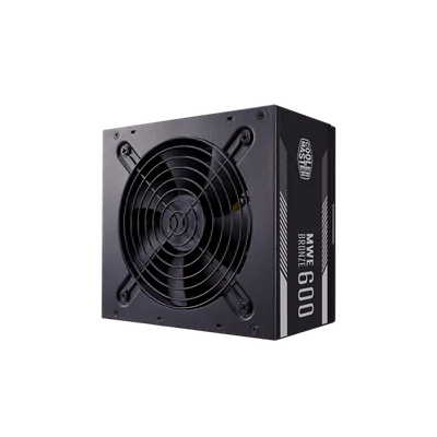 COOLER MASTER Tápegység MWE 600, 600W, 12cm, 80+ Bronze V2, Aktív PFC