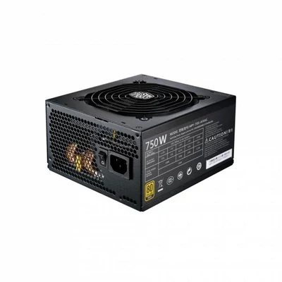 COOLER MASTER Tápegység MWE 750W, 12cm, 80+ Gold V2, Aktív PFC