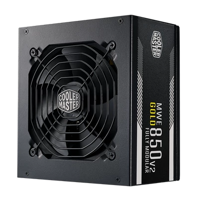 COOLER MASTER Tápegység Moduláris, MWE 850W, 12cm, 80+ Gold V2