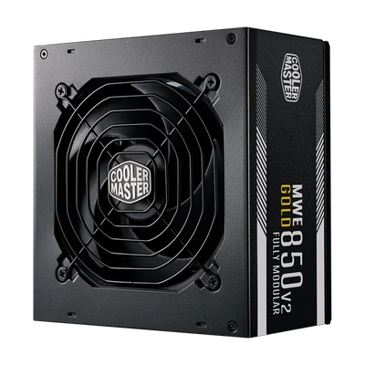 COOLER MASTER Tápegység Moduláris, MWE GOLD 850 V2 ATX 3.0, 12cm, 80+ Gold