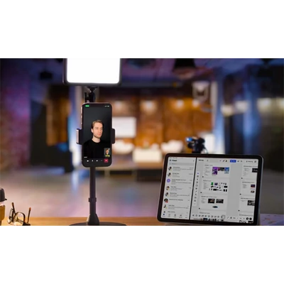 CORSAIR ELGATO LED Stúdiólámpa, KEY LIGHT MINI, Akkumulátoros, WiFi-s, 800 lumens, fekete