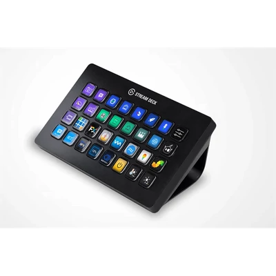 CORSAIR ELGATO STREAM DECK XL, 32 Testreszabható LCD Billentyű, fekete
