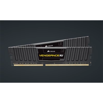 CORSAIR Memória VENGEANCE DDR4 16GB 1600MHz CL9 LP (Kit of 2), fekete