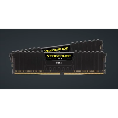 CORSAIR Memória VENGEANCE DDR4 16GB 3200MHz C16 LPX, XMP 2.0 (Kit of 2), fekete