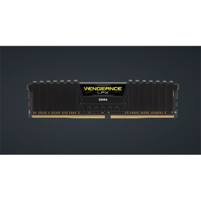 CORSAIR Memória VENGEANCE DDR4 8GB 3200MHz C16 LPX, fekete