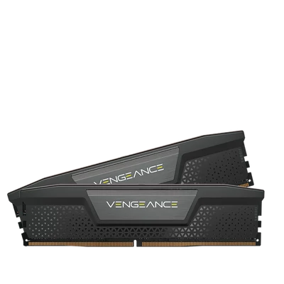 CORSAIR Memória VENGEANCE DDR5 64GB 6000MHz CL38 INTEL (Kit of 2), fekete