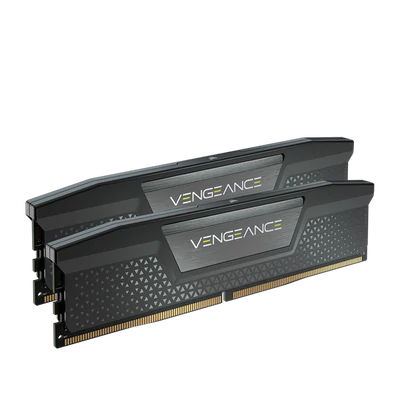 CORSAIR Memória VENGEANCE DDR5 64GB 6000MHz CL38 INTEL (Kit of 2), fekete