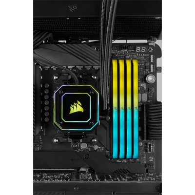 CORSAIR Memória VENGEANCE RGB DDR4 16GB 3200MHz C16 RS (Kit of 2), fekete