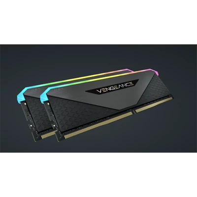 CORSAIR Memória VENGEANCE RGB DDR4 32GB 3600MHz C16 RT (Kit of 2), fekete