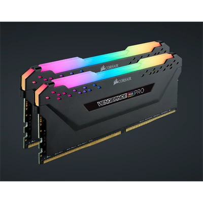 CORSAIR Memória VENGEANCE RGB PRO DDR4 16GB 3600MHz C18 (Kit of 2), AMD Ryzen Memory Kit, fekete