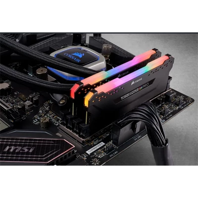 CORSAIR Memória VENGEANCE RGB PRO DDR4 16GB 3600MHz C18 (Kit of 2), fekete